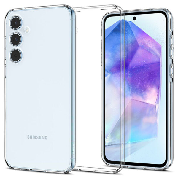 Spigen Liquid Crystal - Etui do Samsung Galaxy A55 5G (Przezroczysty) - obrazek 2