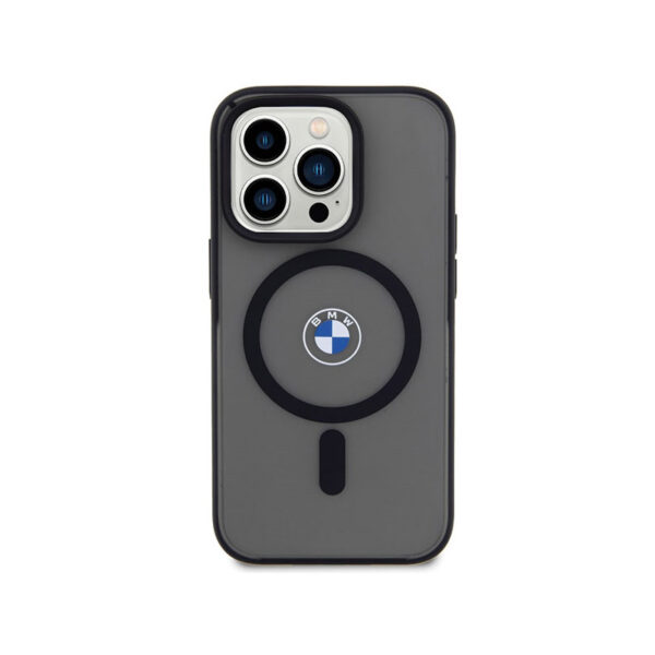 BMW Signature MagSafe - Etui iPhone 14 Pro (czarny) - obrazek 3