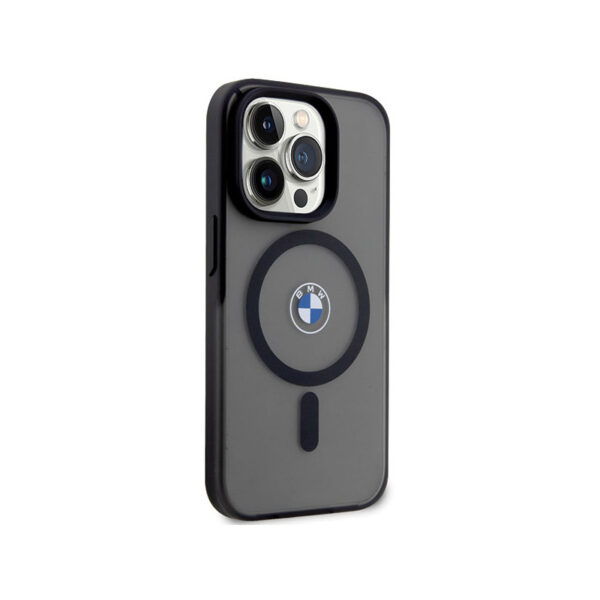 BMW Signature MagSafe - Etui iPhone 14 Pro (czarny) - obrazek 4