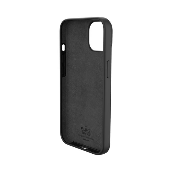 PURO ICON Cover - Etui iPhone 14 Plus (czarny) - obrazek 2