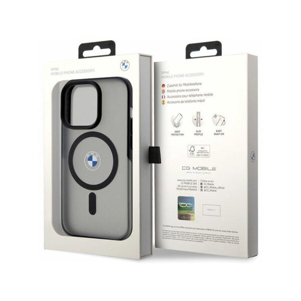 BMW Signature MagSafe - Etui iPhone 14 Pro (czarny) - obrazek 8