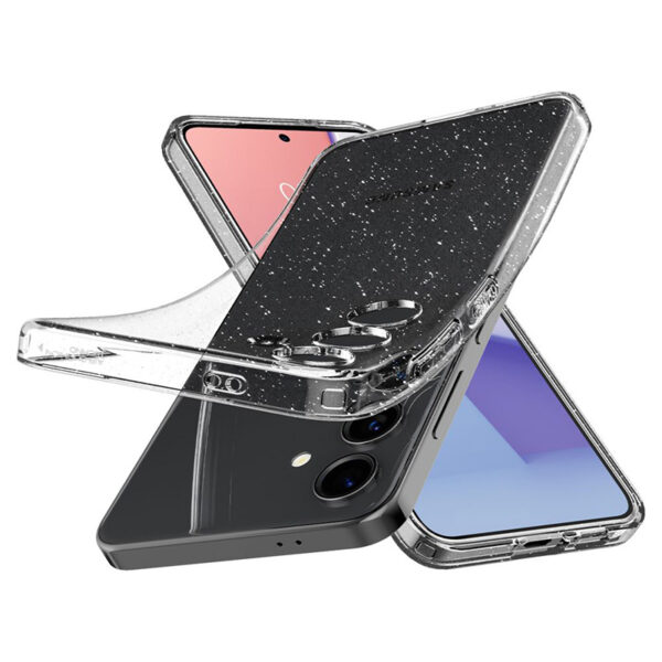 Spigen Liquid Crystal Glitter - Etui do Samsung Galaxy S24+ (Przezroczysty) - obrazek 9