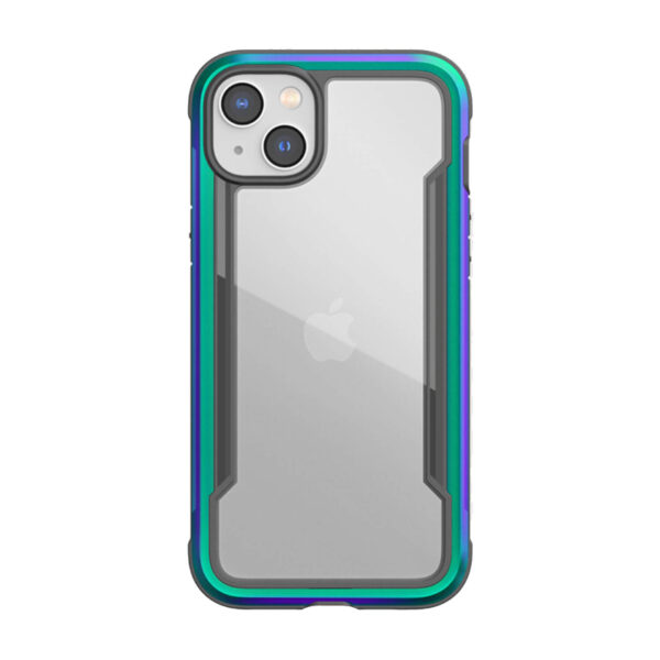 X-Doria Raptic Shield - Etui aluminiowe iPhone 14 Plus (Drop-Tested 3m) (Iridescent) - obrazek 8