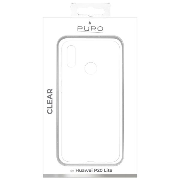 PURO Clear Cover - Etui Huawei P20 Lite (2018) 5.8" (przezroczysty) - obrazek 3