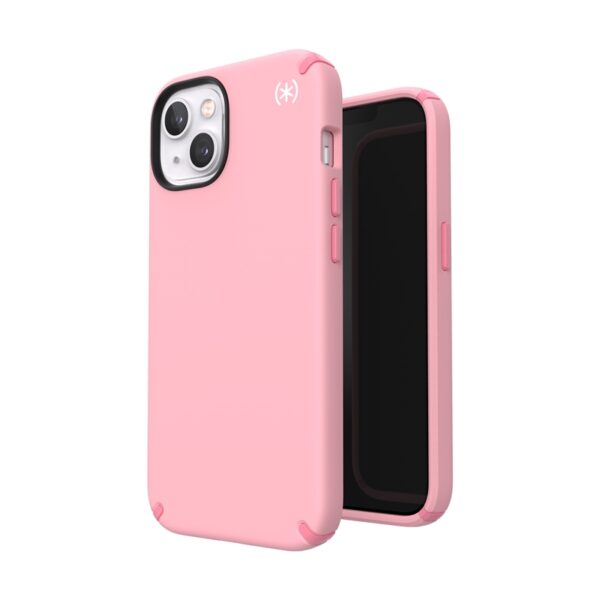 Speck Presidio2 Pro - Etui iPhone 13 z powłoką MICROBAN (Rosy Pink/Vintage Rose) - obrazek 8