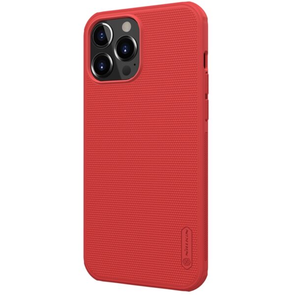 Nillkin Super Frosted Shield Pro - Etui Apple iPhone 13 Pro (Red) - obrazek 3