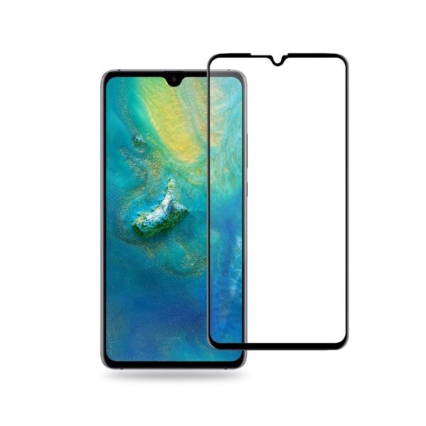 Crong Edge Glass 4D Full Glue - Szkło hartowane na cały ekran Huawei Mate 20 - obrazek 2