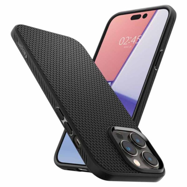 Spigen Liquid Air - Etui do iPhone 14 Pro (Czarny) - obrazek 15