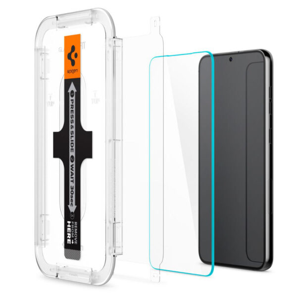 Spigen Glas.TR EZ Fit 2-Pack - Szkło hartowane 2 szt. do Samsung Galaxy S23+ - obrazek 3