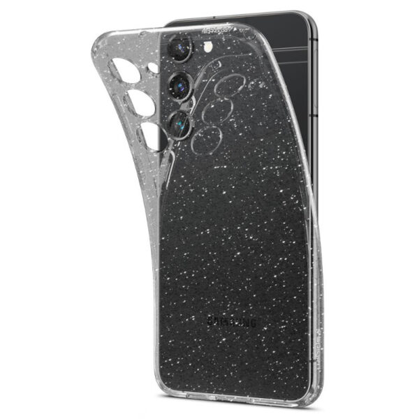 Spigen Liquid Crystal Glitter - Etui do Samsung Galaxy S23 (Przezroczysty) - obrazek 5