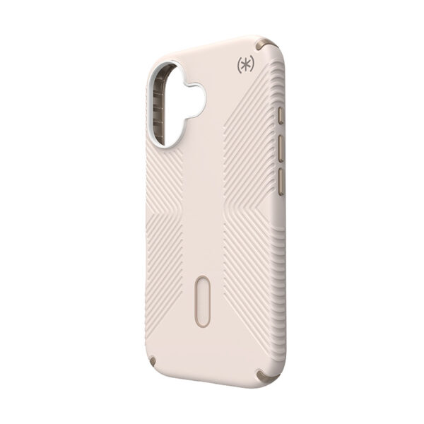 Speck Presidio2 Grip ClickLock & MagSafe - Etui iPhone 16 (Bleached Bone / Heirloom Gold / Hazel Brown) - obrazek 2