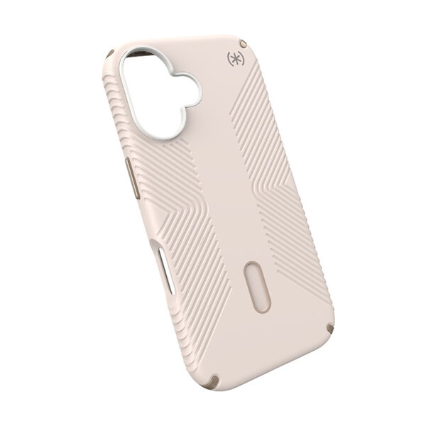 Speck Presidio2 Grip ClickLock & MagSafe - Etui iPhone 16 (Bleached Bone / Heirloom Gold / Hazel Brown) - obrazek 4