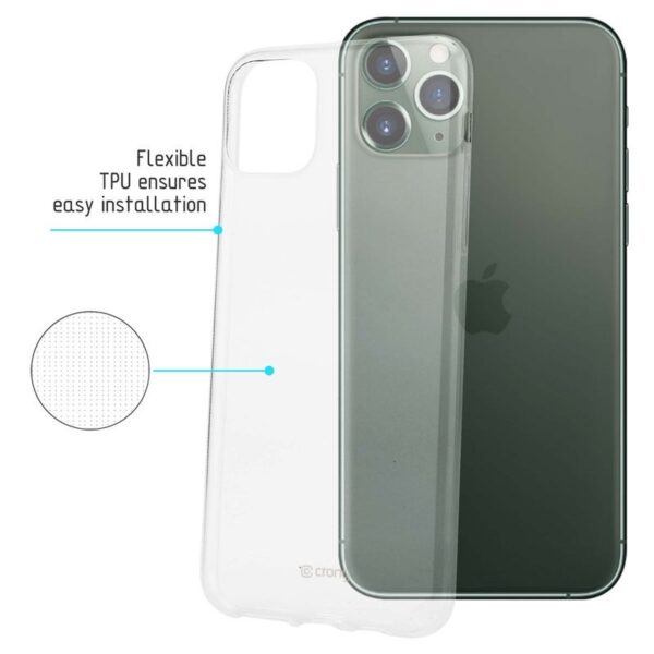 Crong Crystal Slim Cover - Etui iPhone 11 Pro (przezroczysty) - obrazek 2