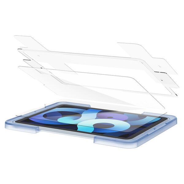 Spigen GLAS.TR EZ FIT - Szkło hartowane do Apple iPad Pro 11" / iPad Air 10.9” (5-4 gen.) (Przezroczysty) - obrazek 7