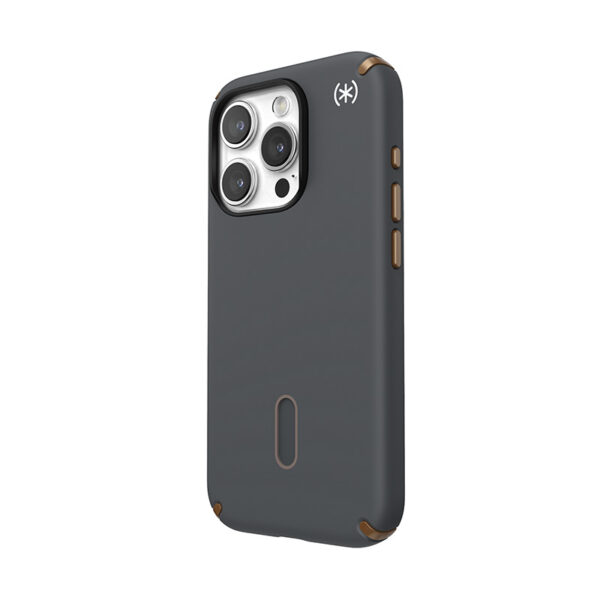 Speck Presidio2 Pro ClickLock & MagSafe - Etui iPhone 15 Pro (Charcoal Grey / Cool Bronze) - obrazek 7