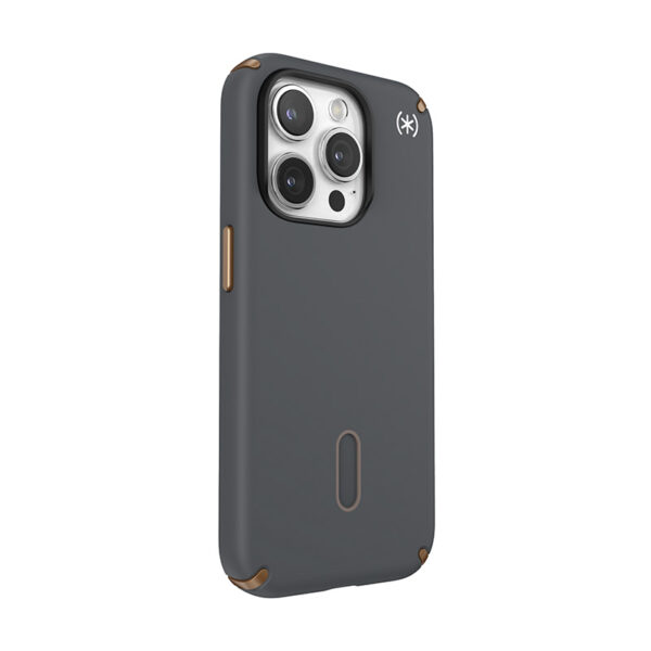 Speck Presidio2 Pro ClickLock & MagSafe - Etui iPhone 15 Pro (Charcoal Grey / Cool Bronze) - obrazek 8