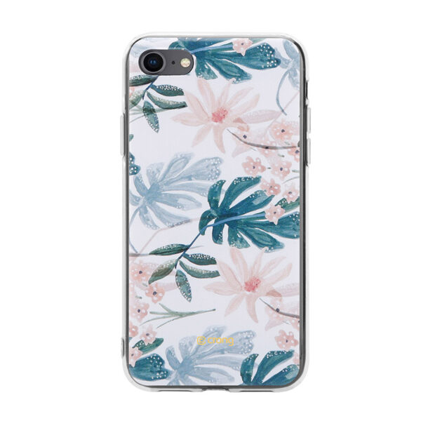 Crong Flower Case - Etui iPhone SE (2022/2020) / 8 / 7 (wzór 01) - obrazek 2