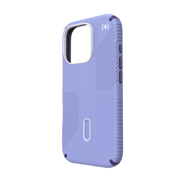 Speck Presidio2 Grip ClickLock & MagSafe - Etui iPhone 16 Pro (Future Lavender / Cassis Purple / White) - obrazek 2