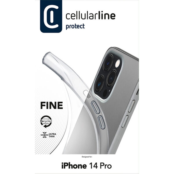 Cellularline Fine - Etui iPhone 14 Pro (przezroczysty) - obrazek 5