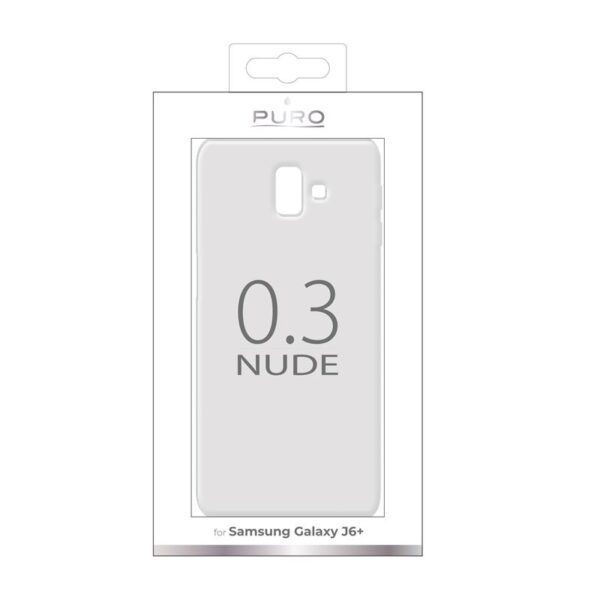 PURO 0.3 Nude - Etui Samsung Galaxy J6+ (przezroczysty) - obrazek 3