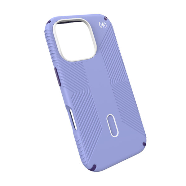 Speck Presidio2 Grip ClickLock & MagSafe - Etui iPhone 16 Pro (Future Lavender / Cassis Purple / White) - obrazek 4