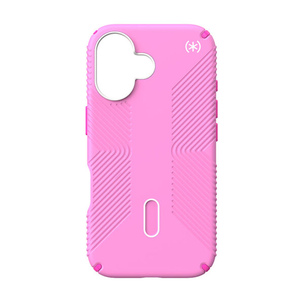 Speck Presidio2 Grip ClickLock & MagSafe - Etui iPhone 16 (True Pink / Shocking Pink / White) - obrazek 6