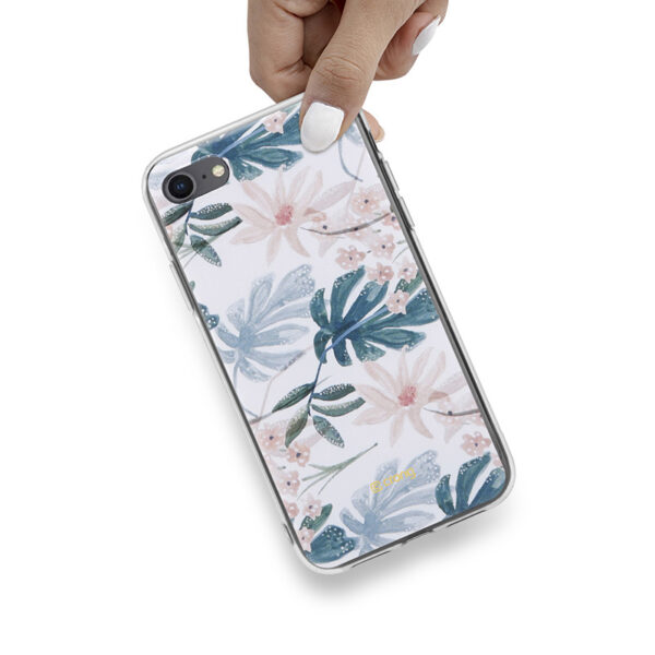 Crong Flower Case - Etui iPhone SE (2022/2020) / 8 / 7 (wzór 01) - obrazek 6