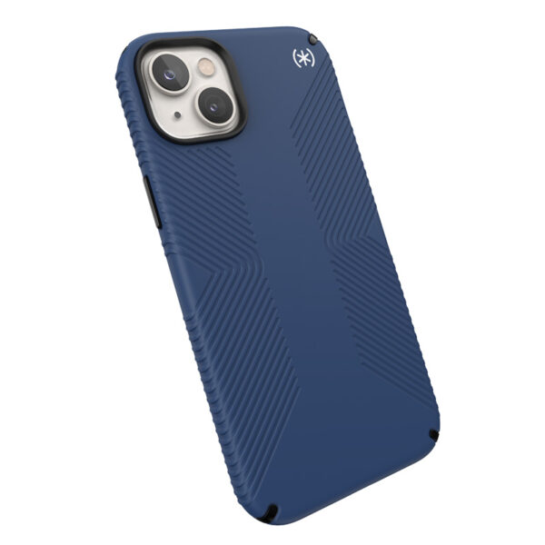 Speck Presidio2 Grip - Antypoślizgowe etui iPhone 15 Plus / 14 Plus (Coastal Blue / Black / White) - obrazek 8