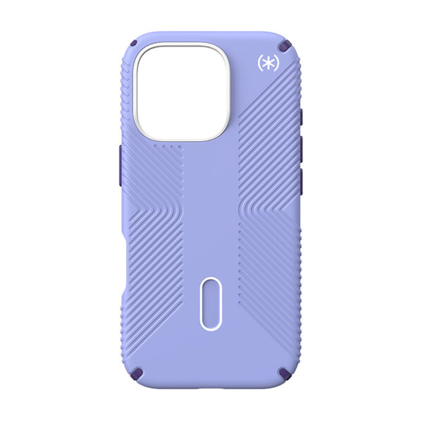 Speck Presidio2 Grip ClickLock & MagSafe - Etui iPhone 16 Pro (Future Lavender / Cassis Purple / White) - obrazek 6