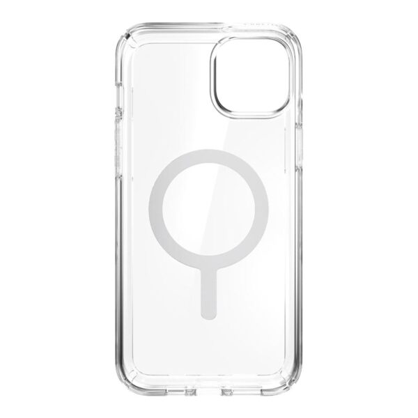 Speck Gemshell + MagSafe - Etui do iPhone 14 Plus z połowką MICROBAN (Clear) - obrazek 5