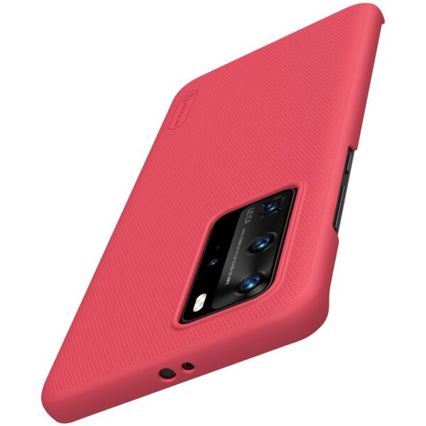 Nillkin Super Frosted Shield - Etui Huawei P40 Pro (Bright Red) - obrazek 6