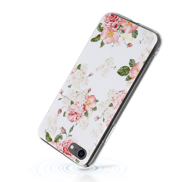 Crong Flower Case - Etui iPhone SE (2022/2020) / 8 / 7 (wzór 02) - obrazek 4