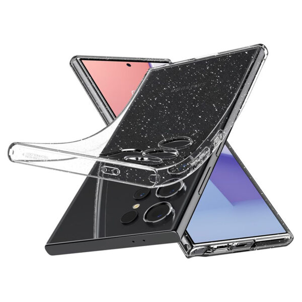 Spigen Liquid Crystal Glitter - Etui do Samsung Galaxy S24 Ultra (Przezroczysty) - obrazek 9