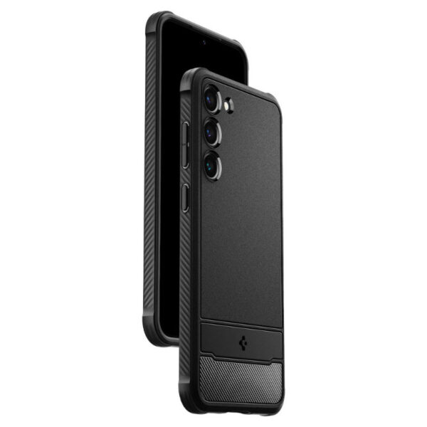 Spigen Rugged Armor - Etui do Samsung Galaxy S23 (Matte Black) - obrazek 8