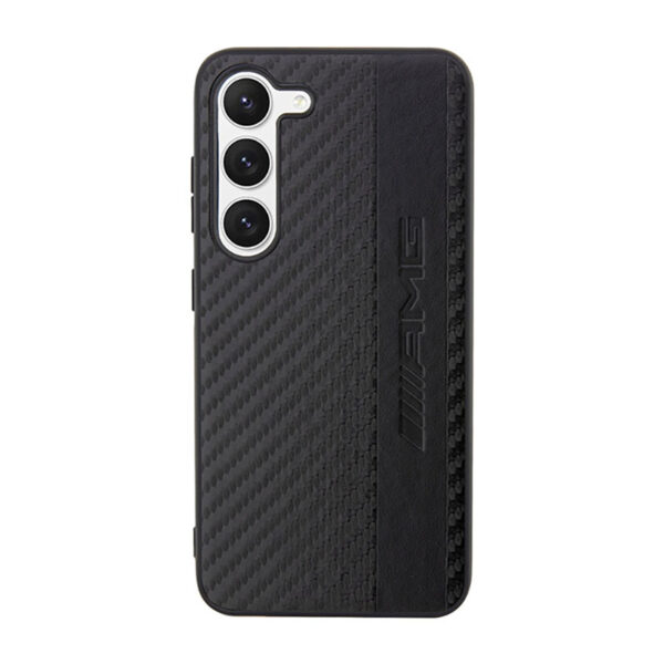 AMG Carbon Stripe & Embossed - Etui Samsung Galaxy S23+ (czarny) - obrazek 3