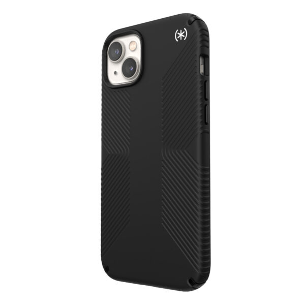 Speck Presidio2 Grip - Antypoślizgowe etui iPhone 15 Plus / 14 Plus (Black / Black / White) - obrazek 3