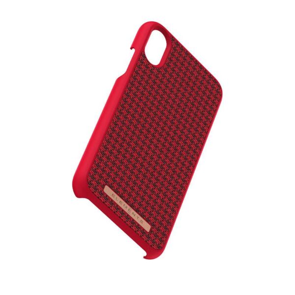 Nordic Elements Saeson Idun - Materiałowe etui iPhone Xs / X (Red) - obrazek 2