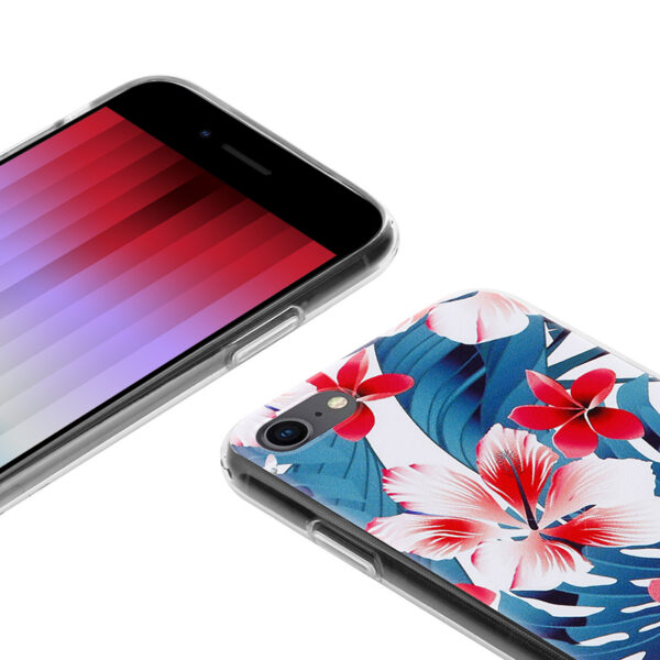 Crong Flower Case - Etui iPhone SE (2022/2020) / 8 / 7 (wzór 03) - obrazek 3