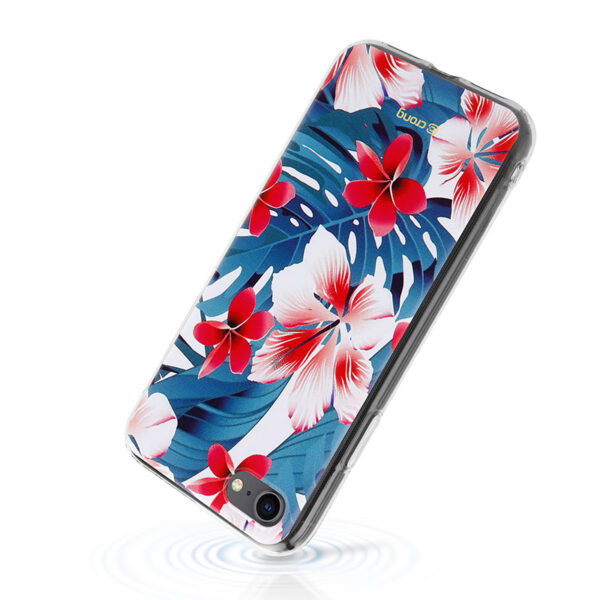 Crong Flower Case - Etui iPhone SE (2022/2020) / 8 / 7 (wzór 03) - obrazek 4