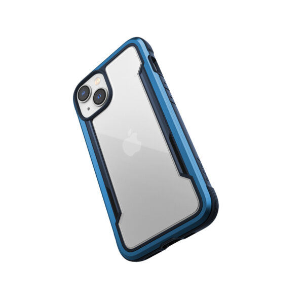 X-Doria Raptic Shield - Etui aluminiowe iPhone 14 (Drop-Tested 3m) (Marine Blue) - obrazek 4