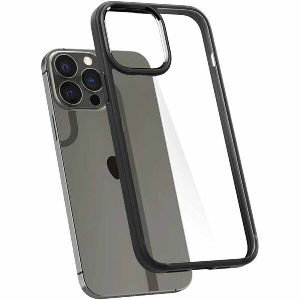 Spigen Ultra Hybrid - Etui do iPhone 13 Pro Max (Czarny) - obrazek 3