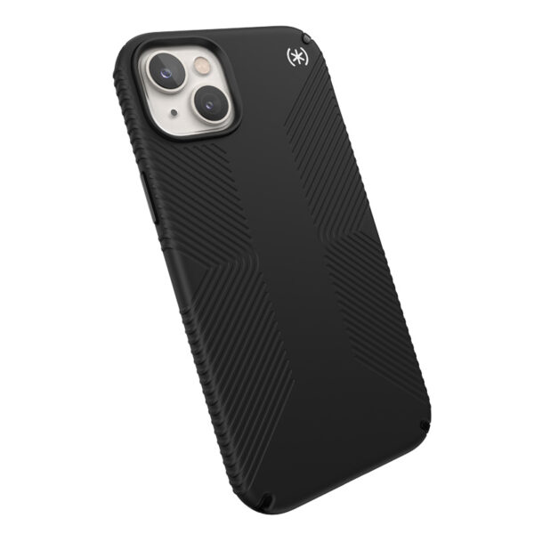 Speck Presidio2 Grip - Antypoślizgowe etui iPhone 15 Plus / 14 Plus (Black / Black / White) - obrazek 2