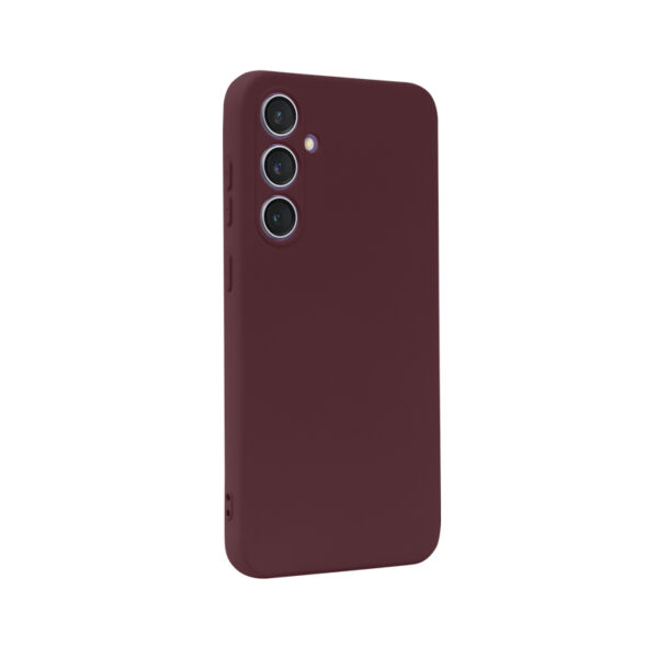 Crong Color Cover - Etui Samsung Galaxy S23 FE (bordowy) - obrazek 2