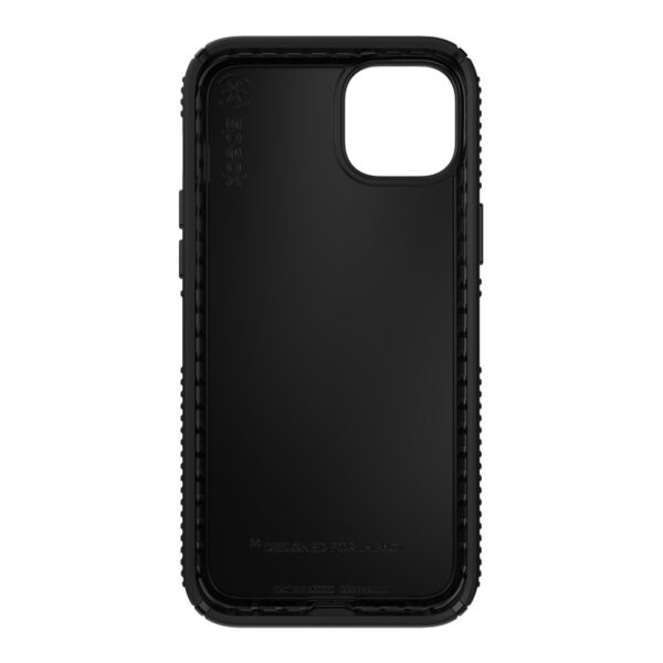 Speck Presidio2 Grip - Antypoślizgowe etui iPhone 15 Plus / 14 Plus (Black / Black / White) - obrazek 9