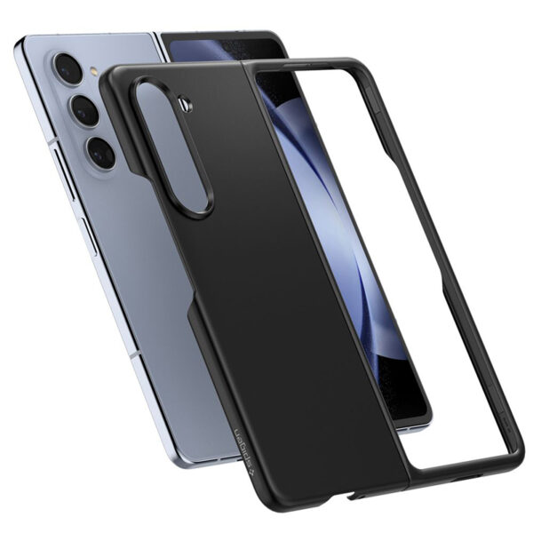 Spigen Airskin - Etui do Samsung Galaxy Z Fold 5 (Czarny) - obrazek 5