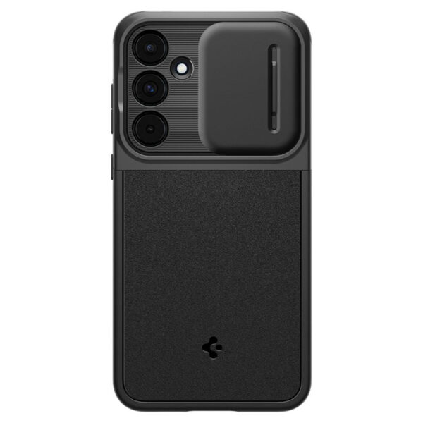 Spigen Optik Armor - Etui do Samsung Galaxy A55 5G (Czarny) - obrazek 2