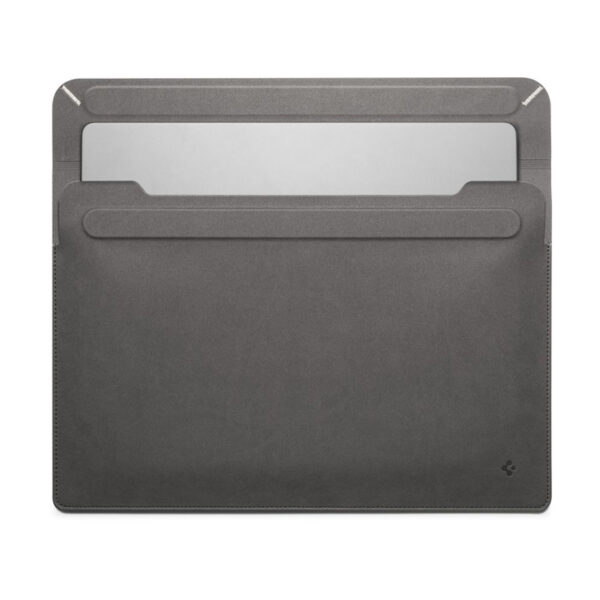 Spigen Valentinus Sleeve Laptop - Etui na notebooka 15" / 16" (City Grey) - obrazek 3