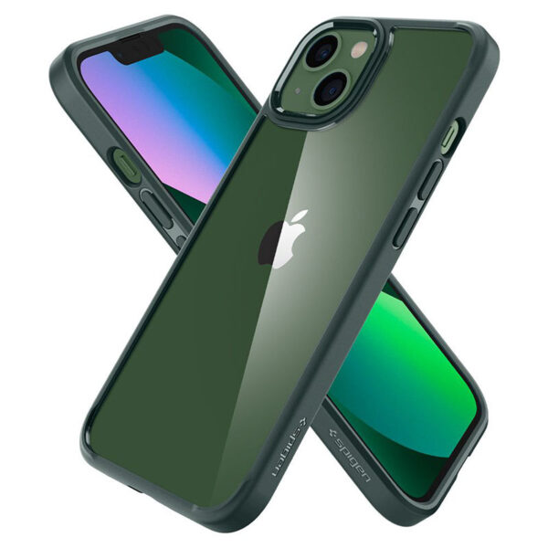 Spigen Ultra Hybrid - Etui do iPhone 13 (Zielony) - obrazek 7