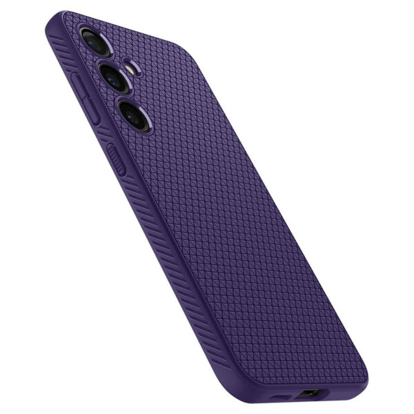 Spigen Liquid Air - Etui do Samsung Galaxy S24 (Deep Purple) - obrazek 9