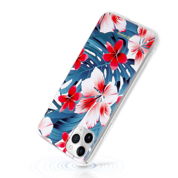 Crong Flower Case - Etui iPhone 11 Pro (wzór 03) - obrazek 4